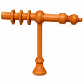 Kirschbaum Holz Gardinenstange Filigrano 28 mm - Verschiedene L?ngen, 160 cm