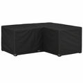 Wasserdichte L-Form Schutzh¨¹lle f¨¹r Gartenm?bel, UV-best?ndig, 215x215x90cm