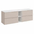 Rodan Moderner Schrank Kaschmir - Kreativregal mit Brettern 60 cm, 60 cm, 140 cm