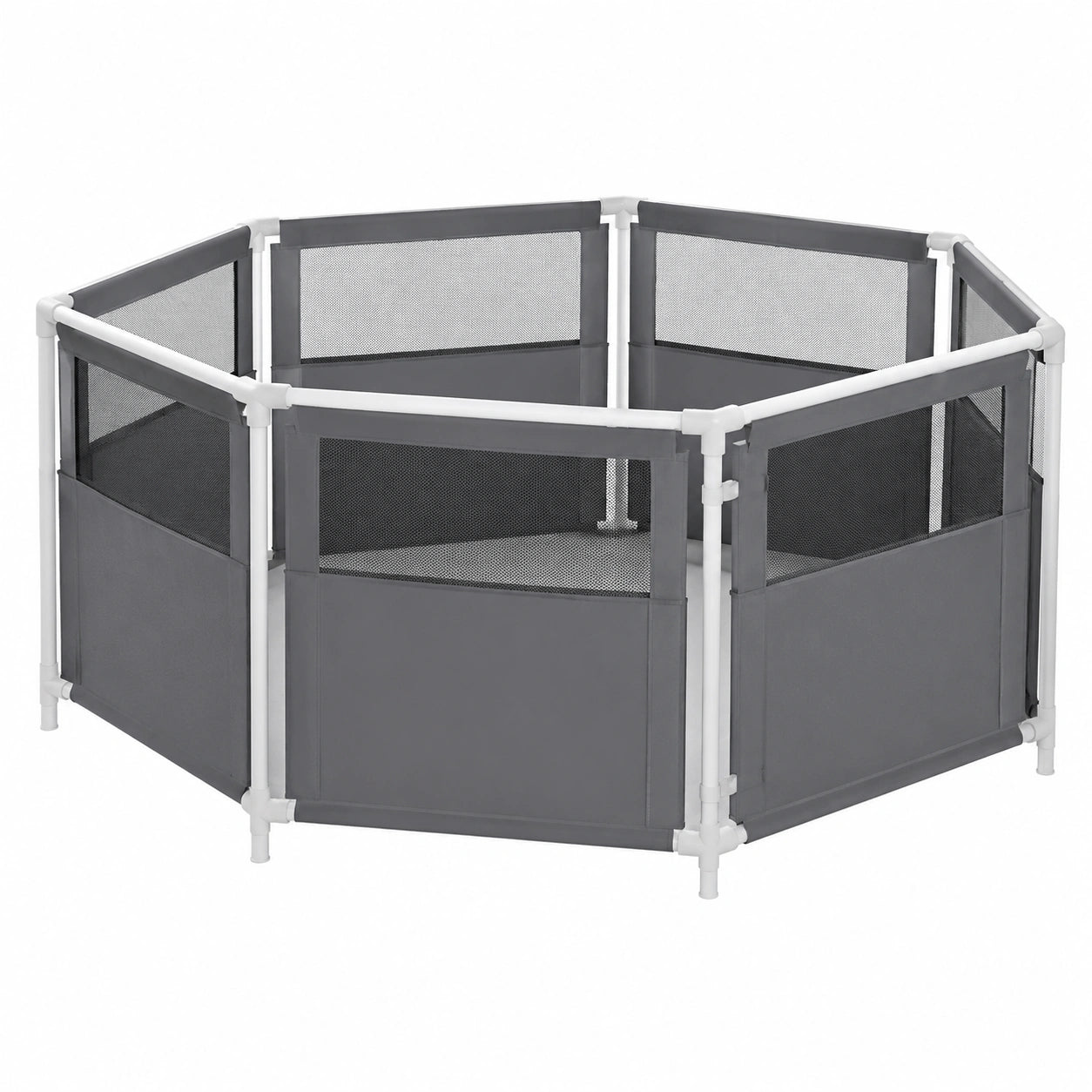 Hochwertige Gartenm?belabdeckung, wasserdicht und UV-best?ndig, 220x220x95 cm, robust und wetterfest, grau